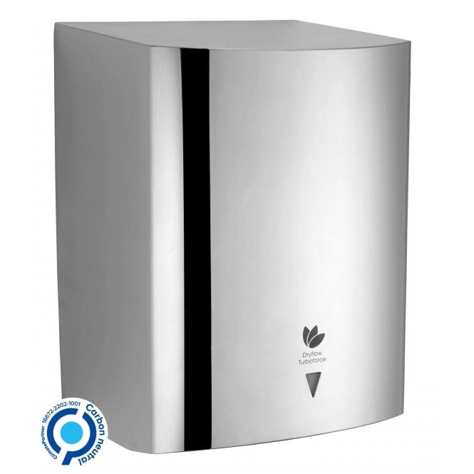 Dryflow Turboforce Hand Dryer Polished Chrome TF02