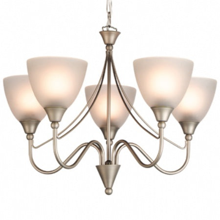 Firstlight Santana 8040SS 5 Arm Ceiling Light (Satin Steel)