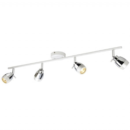 Firstlight Marine 8204WH Spotlight Bar (Chrome + White)