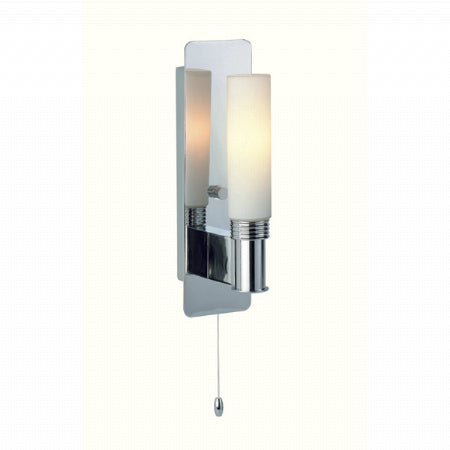 Firstlight Spa 5753CH Bathroom Wall Light (Chrome + Opal)
