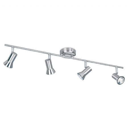 Firstlight Magnum 6094BS 4 Spot Light Ceiling Bar (Brushed Steel)