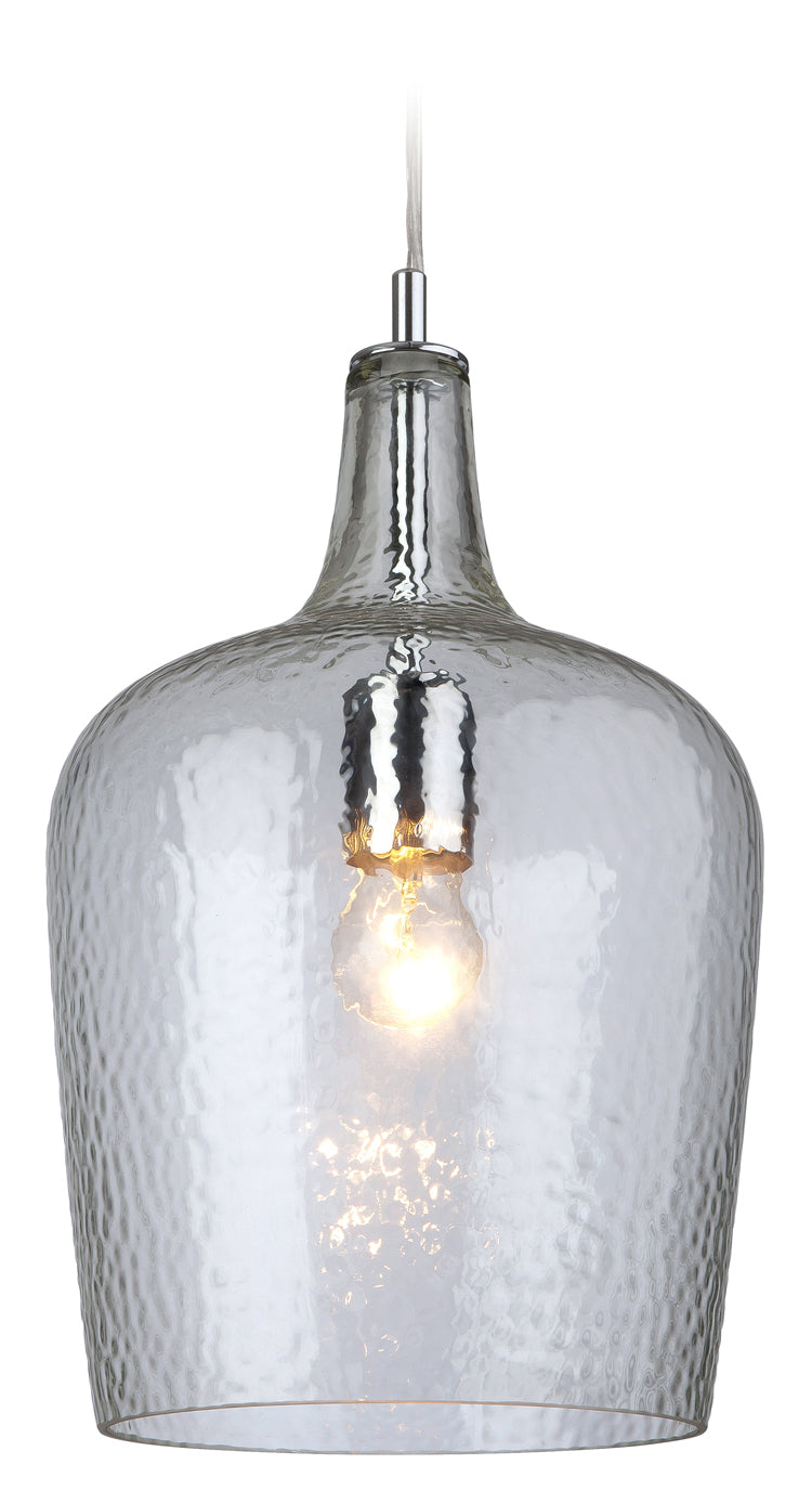 Firstlight Glass Pendant Light (Clear Glass)