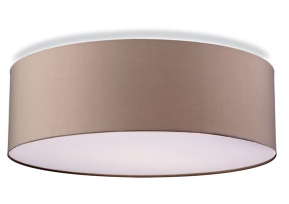 Firstlight Phoenix Flush Ceiling Light (Taupe)