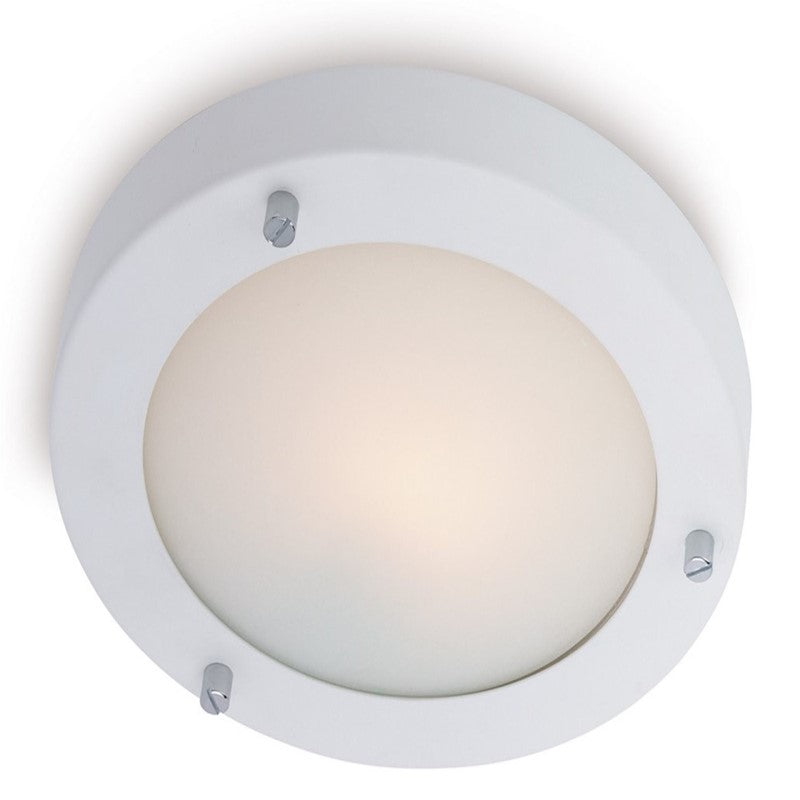 Firstlight 2745WH Rondo Wall/Flush Ceiling (Matt White)