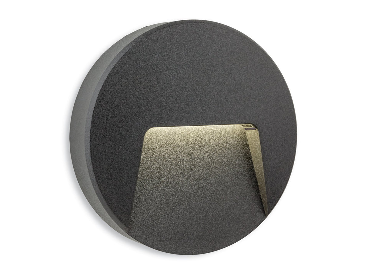 Firstlight 2809GP Golf LED Resin Wall & Step Light (Round)