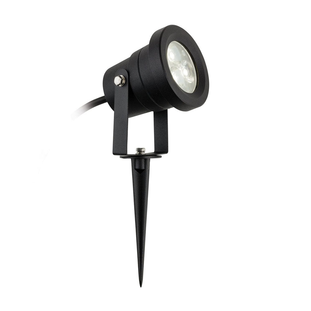 Firstlight 2830BK Hayes LED Wall/Spike Spotlight