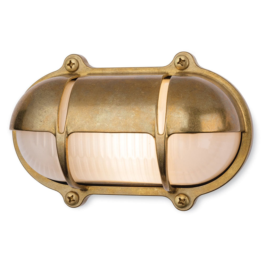 Firstlight 2837BR Nautic Bulkhead Lights (Brass)