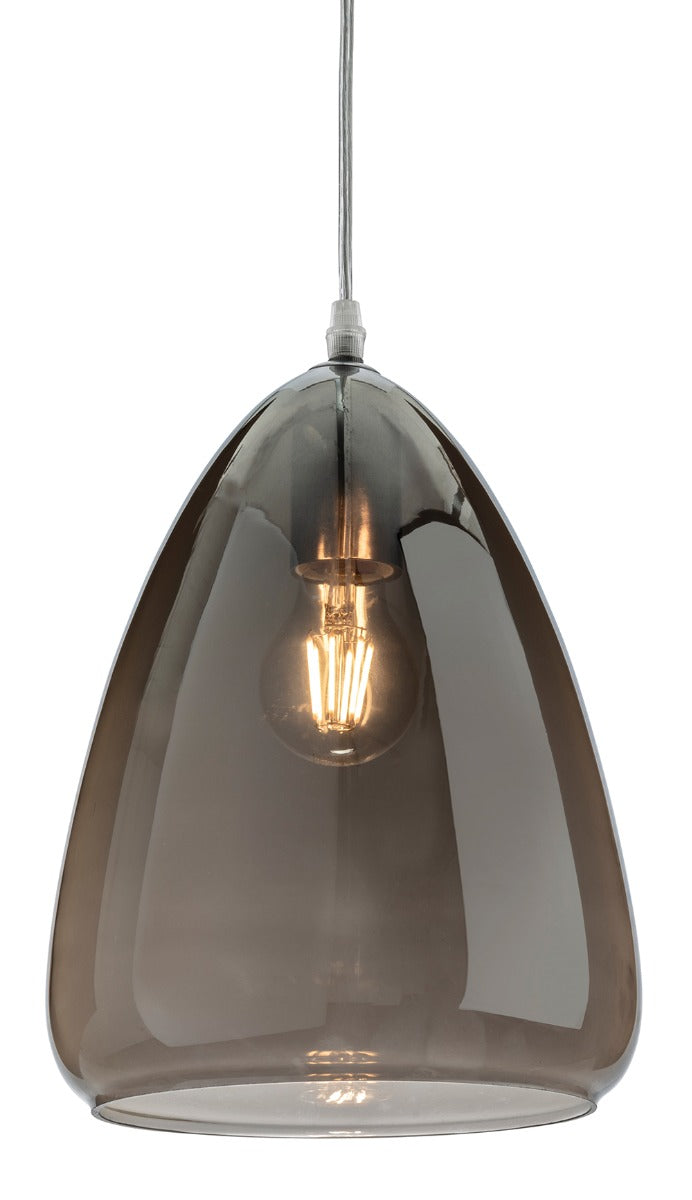 Firstlight 2860CH Willis Pendant (Chrome with Smoked Glass)