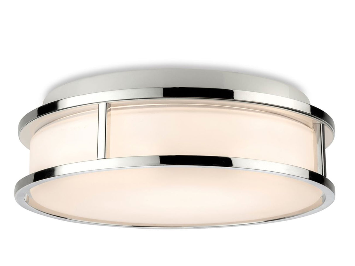 Firstlight 2863CH Adelaide LED Flush Ceiling Light