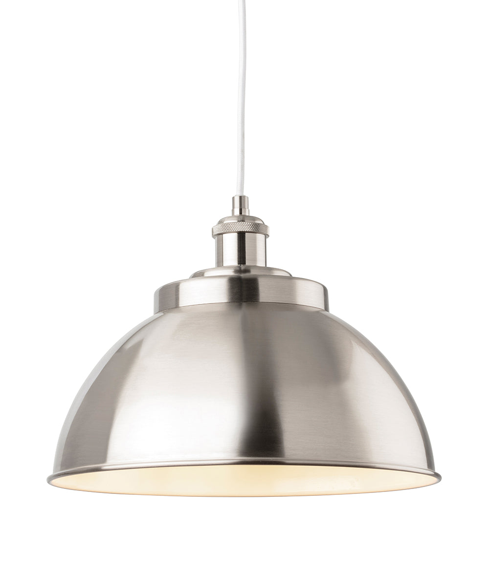 Firstlight 2897BS Genoa Pendant (Brushed Steel)