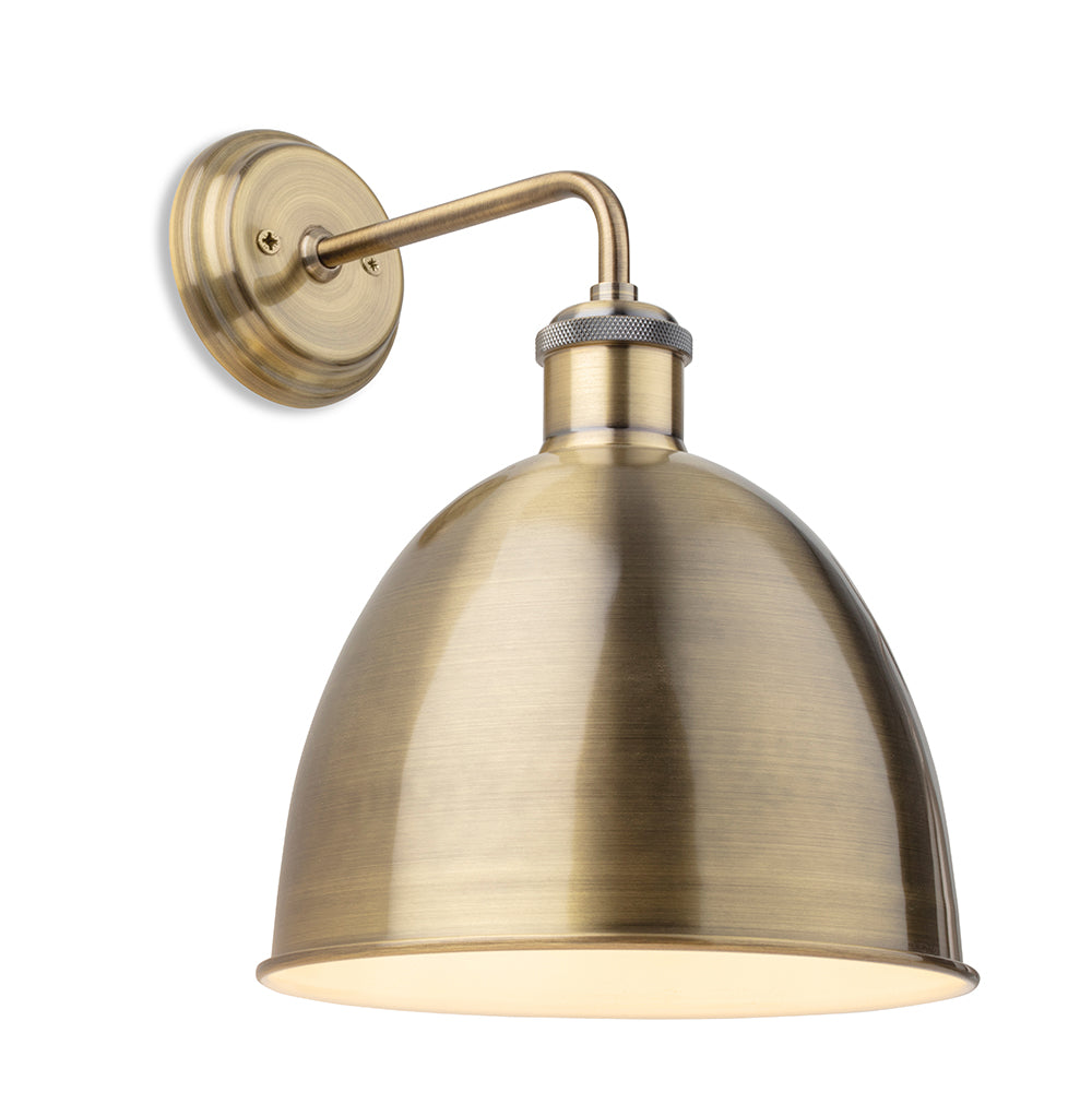 Firstlight 2898AB Genoa Wall Light (Antique Brass)