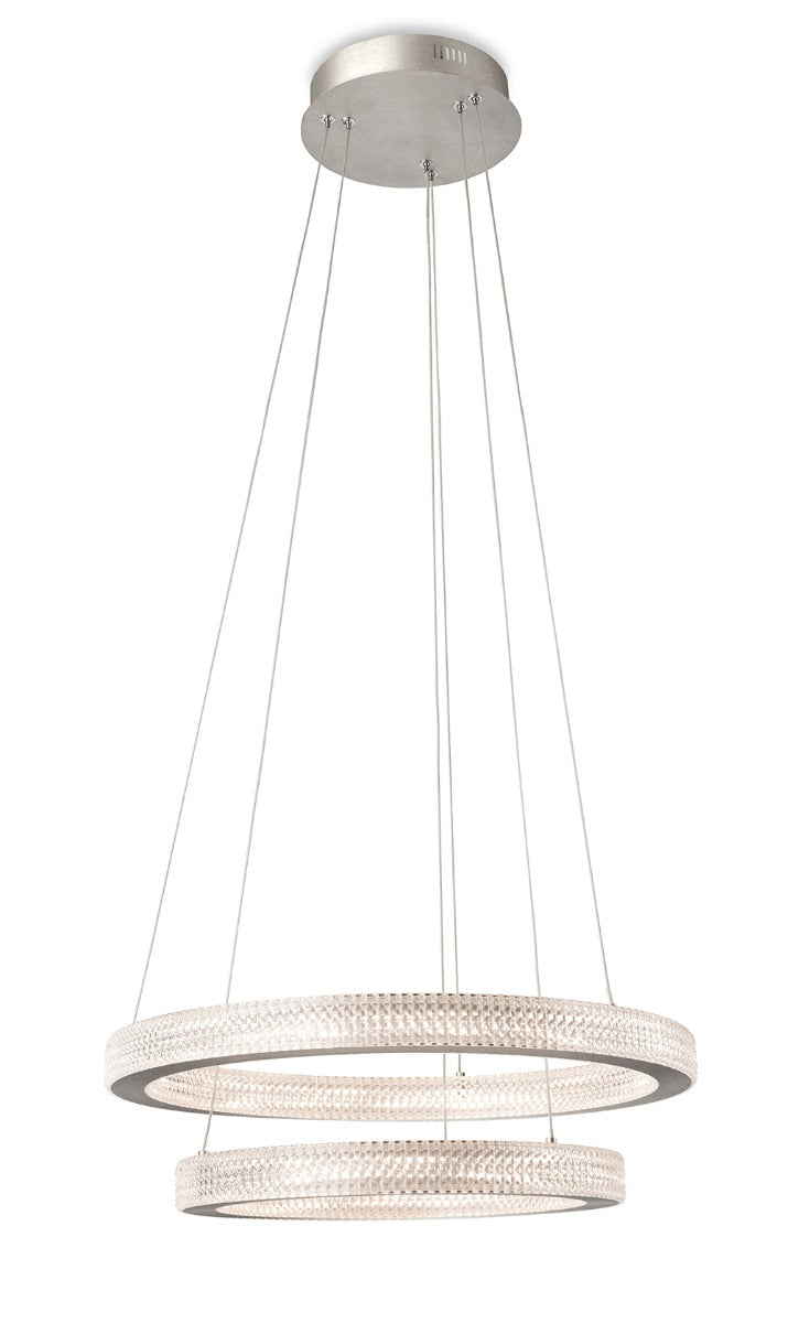 Firstlight 2908AL Diamond LED Pendant (Aluminium)