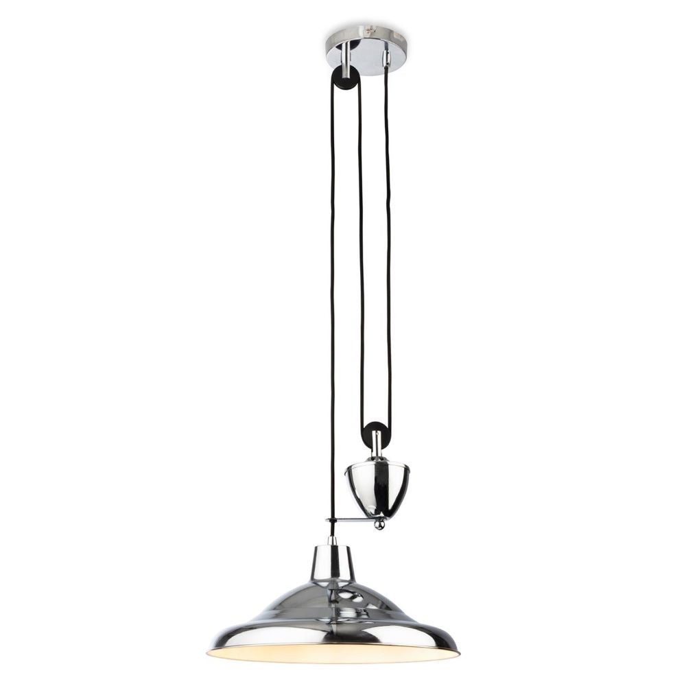 Firstlight 2928CH Suffolk Rise & Fall Pendant (Chrome)