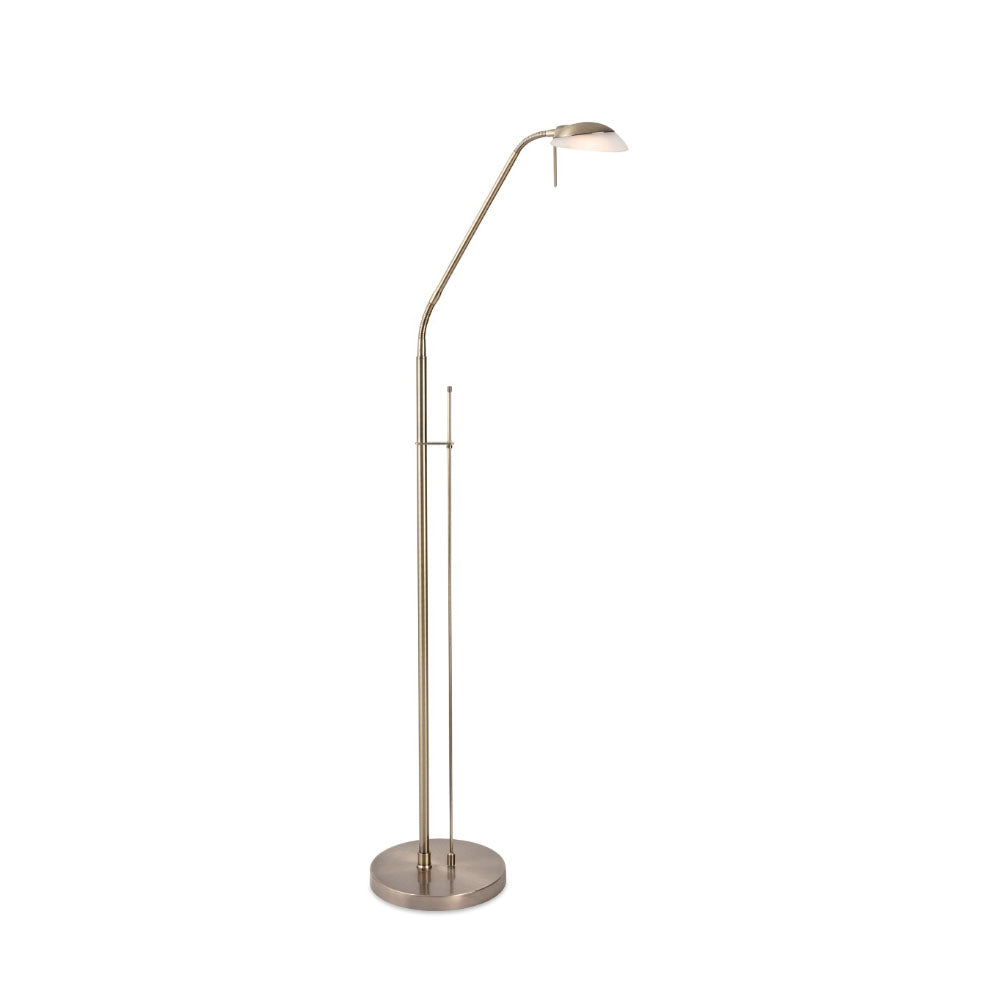 Firstlight 2935AB Madrid LED Floor Lamp (Antique Brass)