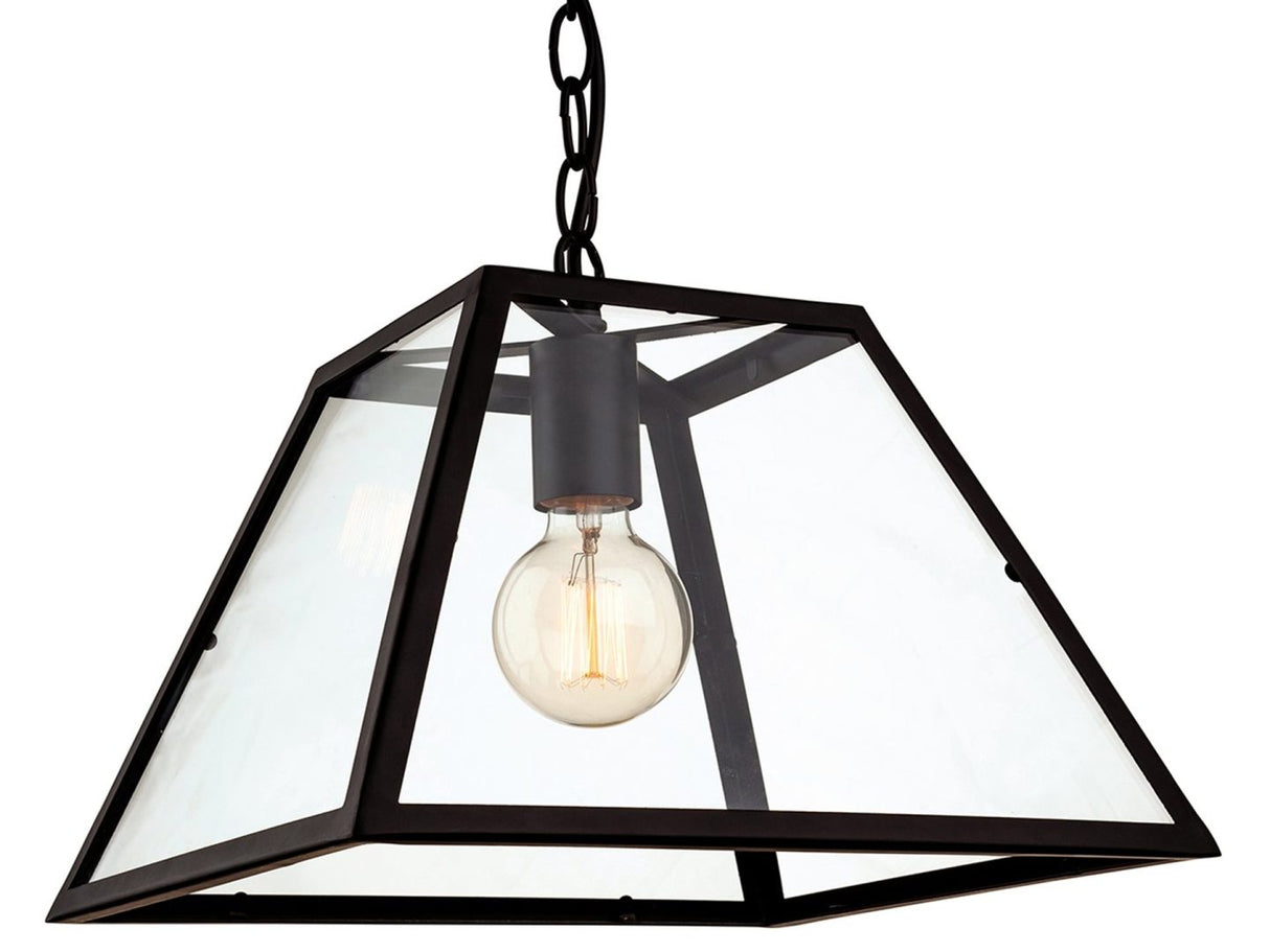 Firstlight 3439BK Kew 1 Light Pendant