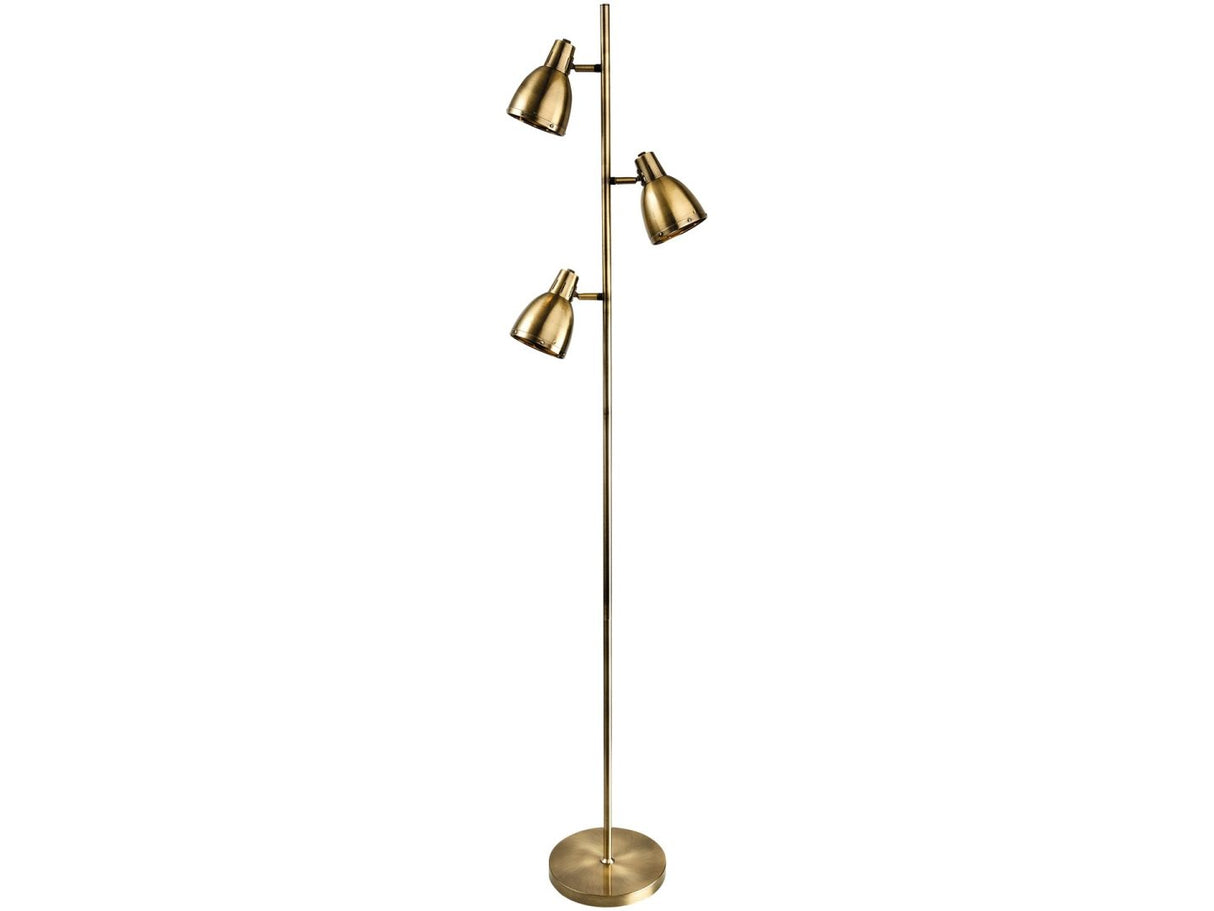Firstlight 3468AB Vogue Floor Lamp (Antique Brass)