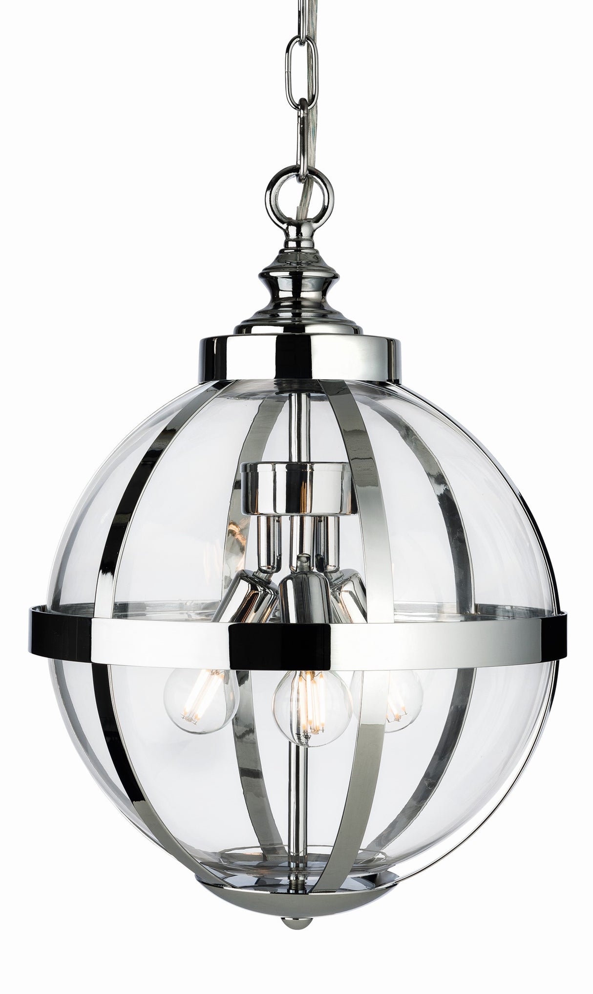 Firstlight Monroe Pendant Light (Chrome)