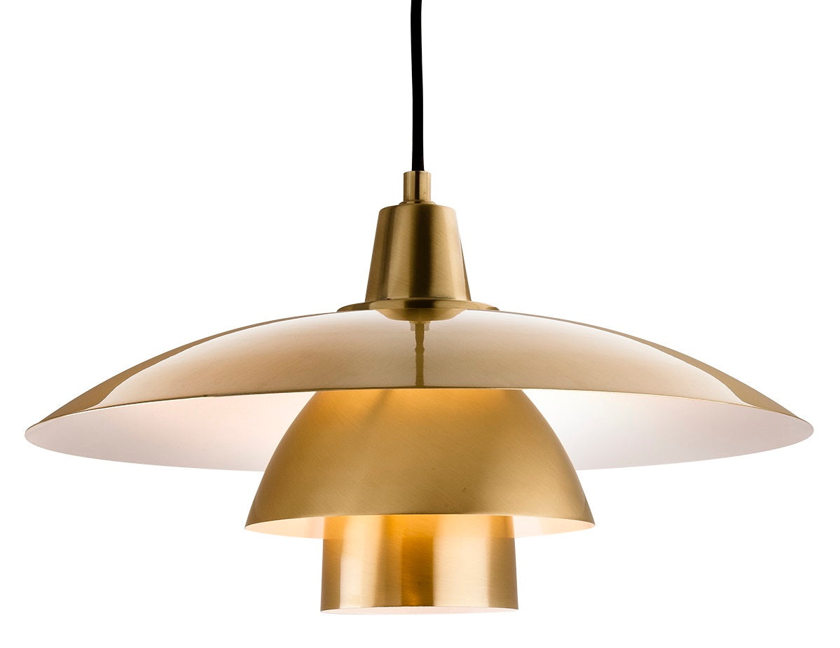 Firstlight Olsen Pendant Light (Brushed Brass)