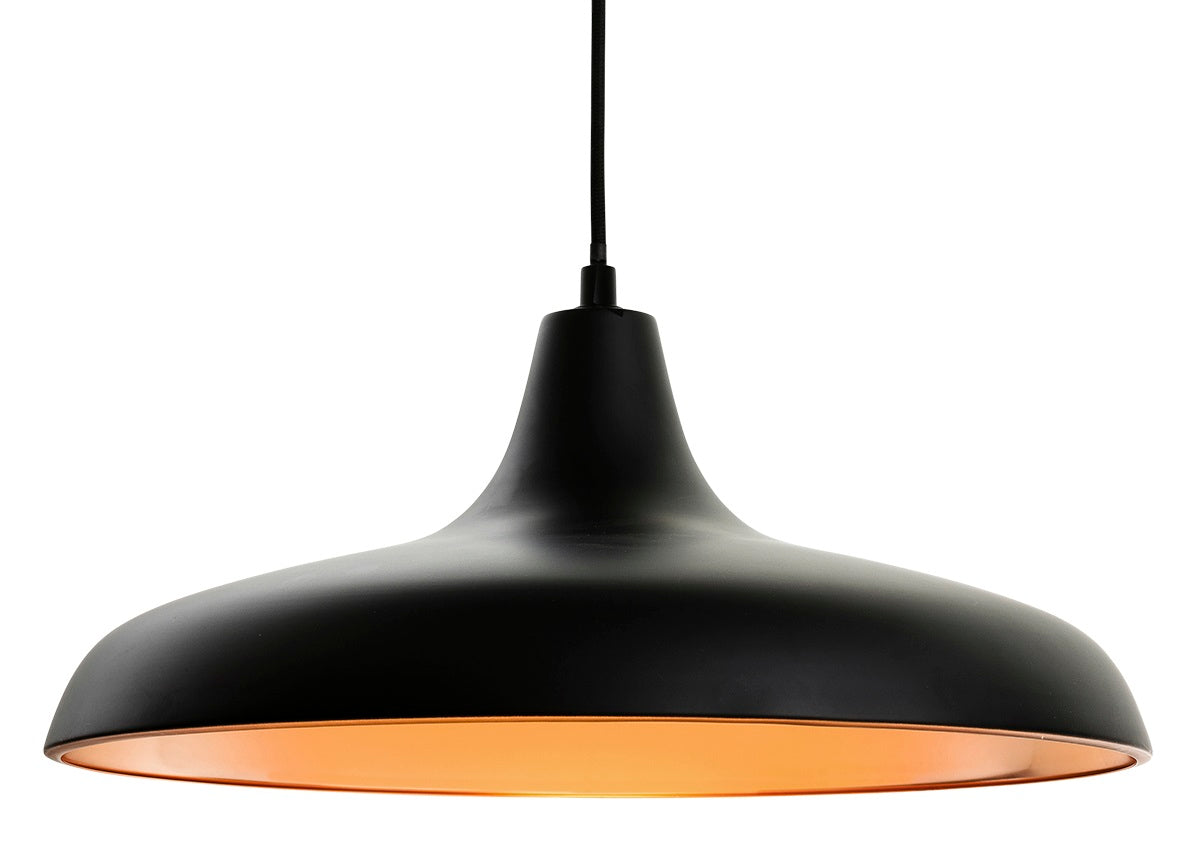 Firstlight Curtis Pendant Light (Matt Black/Matt Copper)