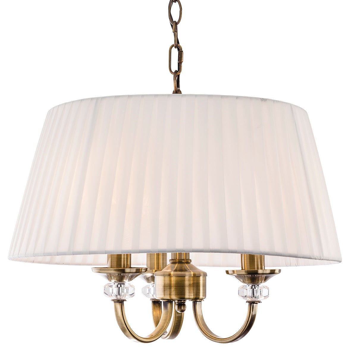 Firstlight 4865AB Langham 3 Lamp Ceiling Light