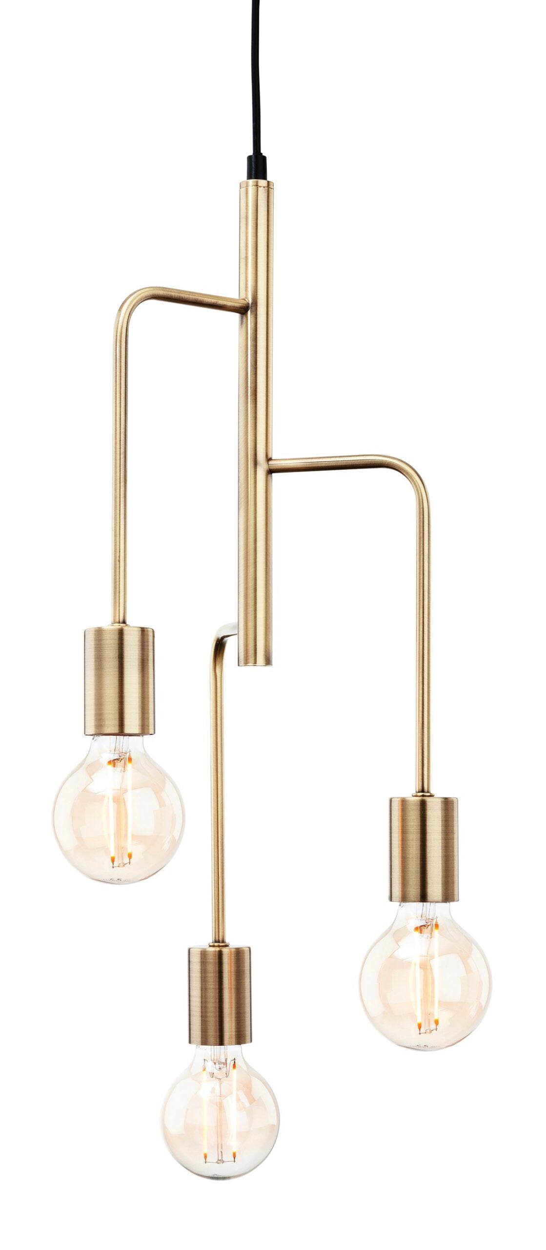 Firstlight Roxy Designer Pendant Light (Antique Brass)