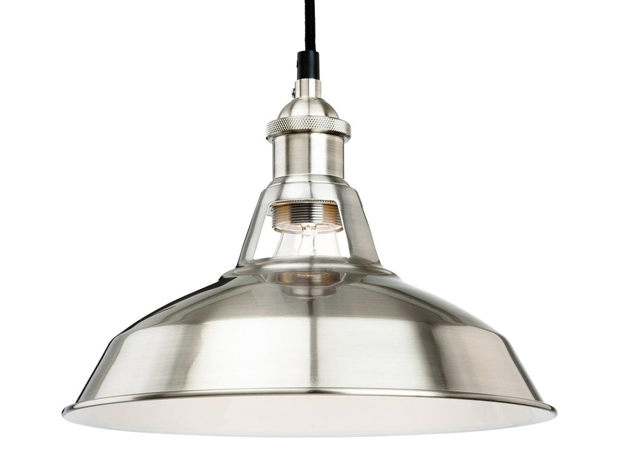 Firstlight Albany Pendant Light (Brushed Steel)