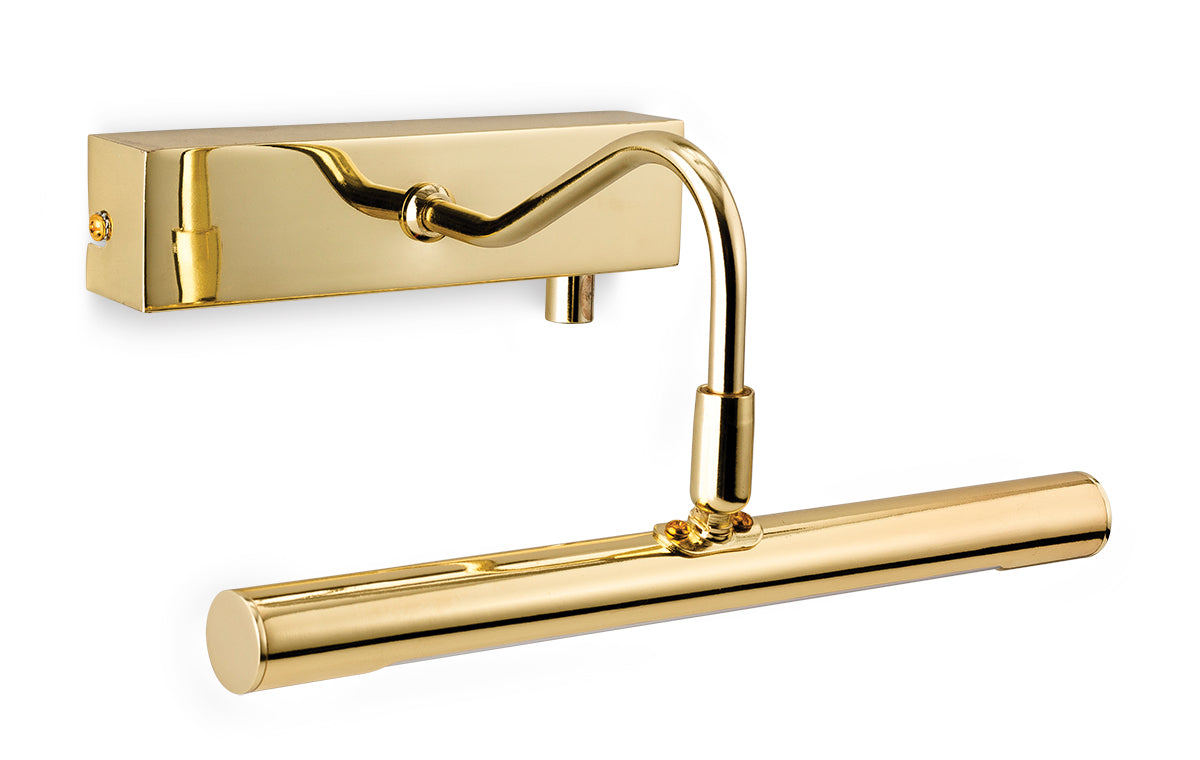 Firstlight 4892BR Dimmable LED Picture Light (Polished Brass)