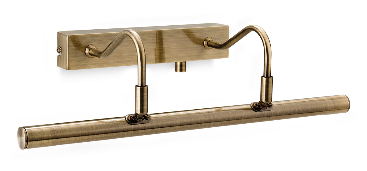 Firstlight 4893AB Dimmable LED Picture Light (Antique Brass)