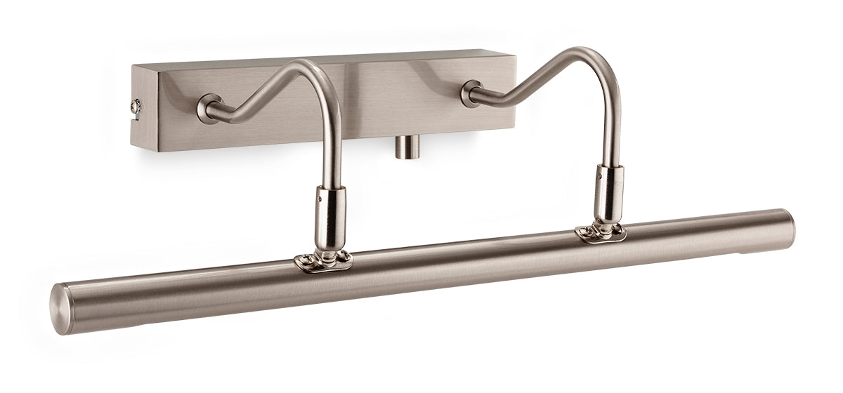 Firstlight 4893BS Dimmable LED Picture Light (Brushed Steel)