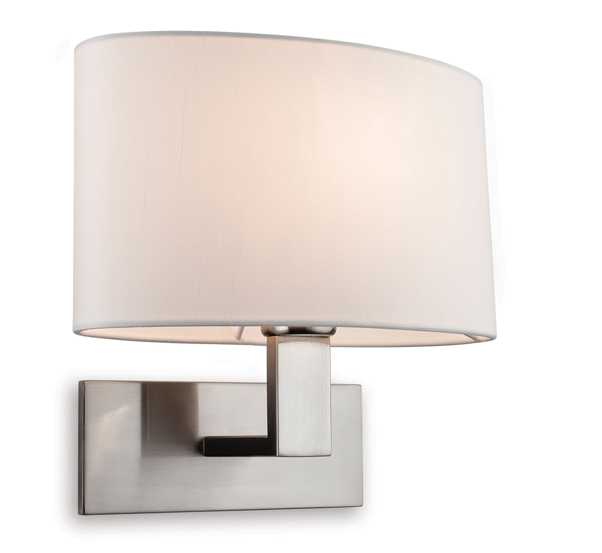 Firstlight 4937BS Webster Wall Light (Brushed Steel)