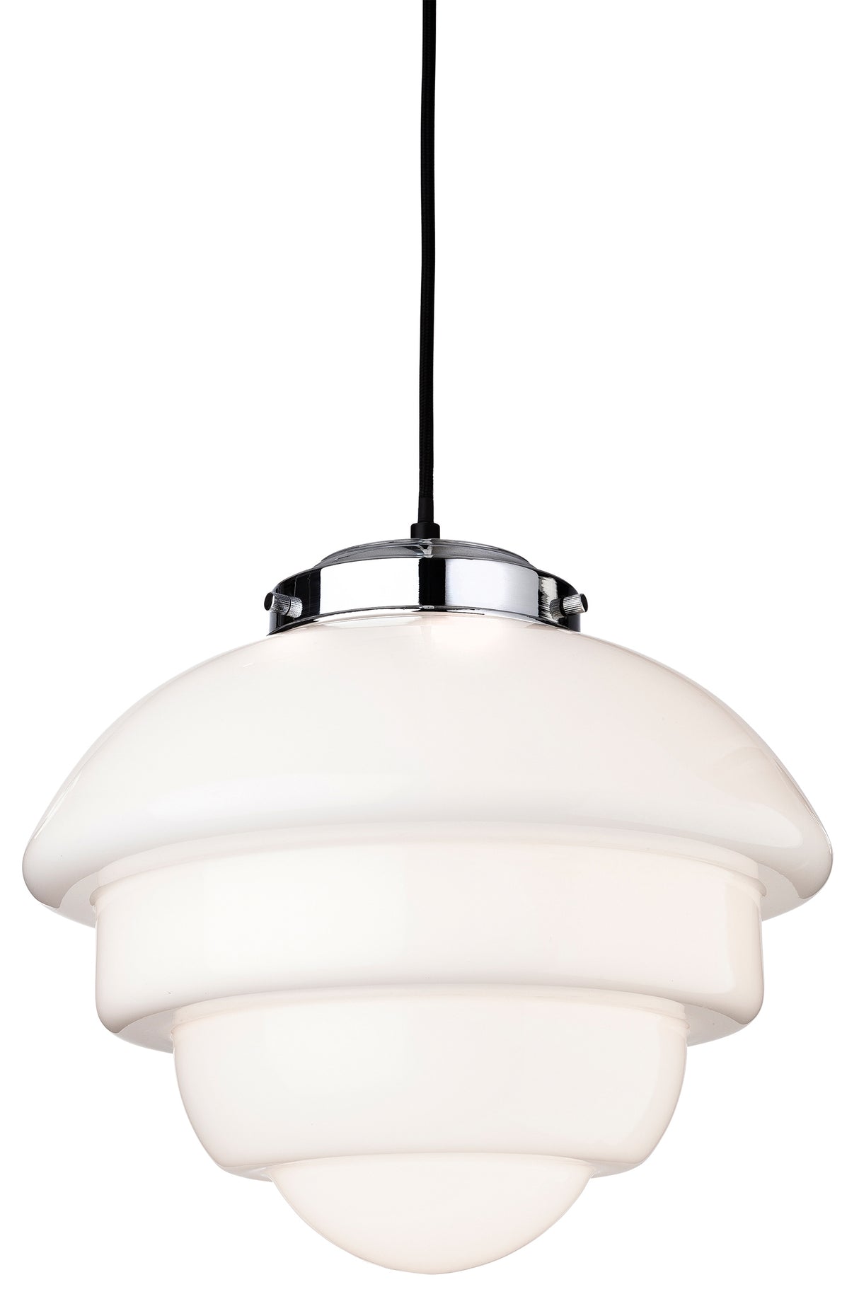 Firstlight 4947CH Art Deco Pendant Light