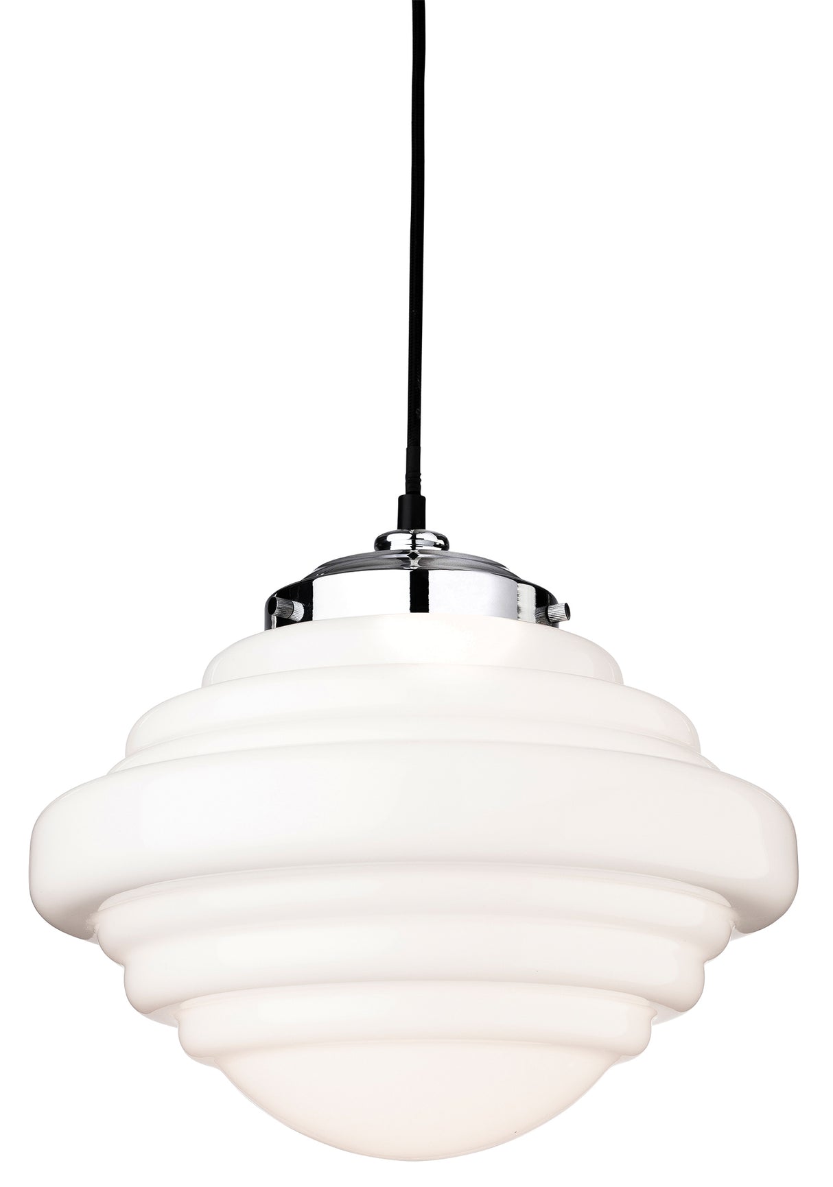Firstlight 4948CH Art Deco Pendant Light