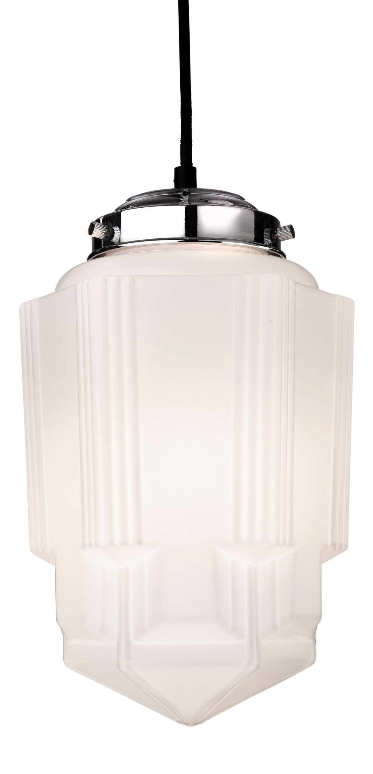 Firstlight 4949CH Art Deco Pendant Light