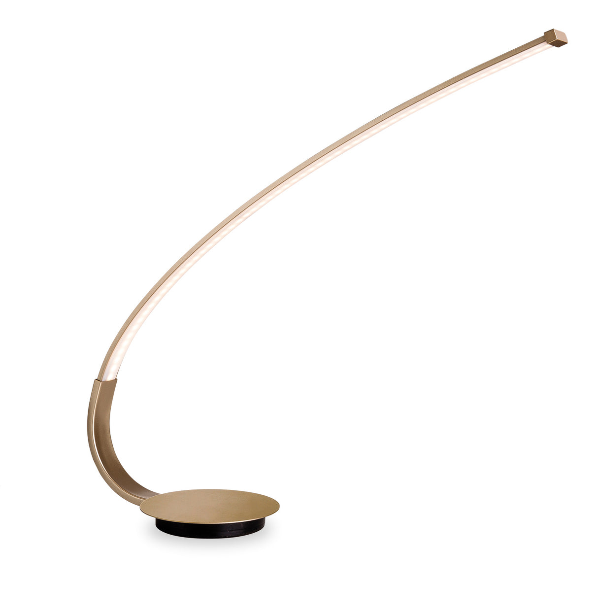 Firstlight Arco LED Table Lamp (Champagne Gold)