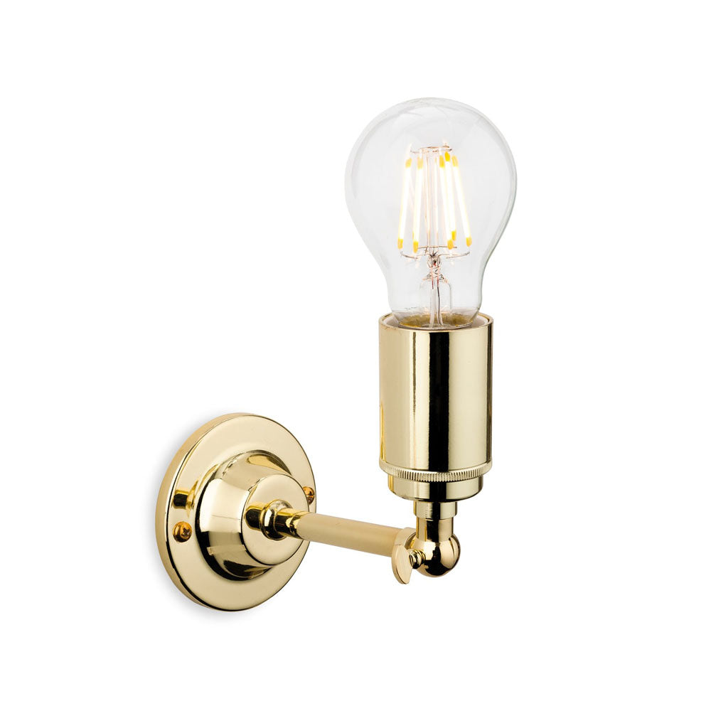 Firstlight Indy 7650BR Wall Light (Polished Brass)