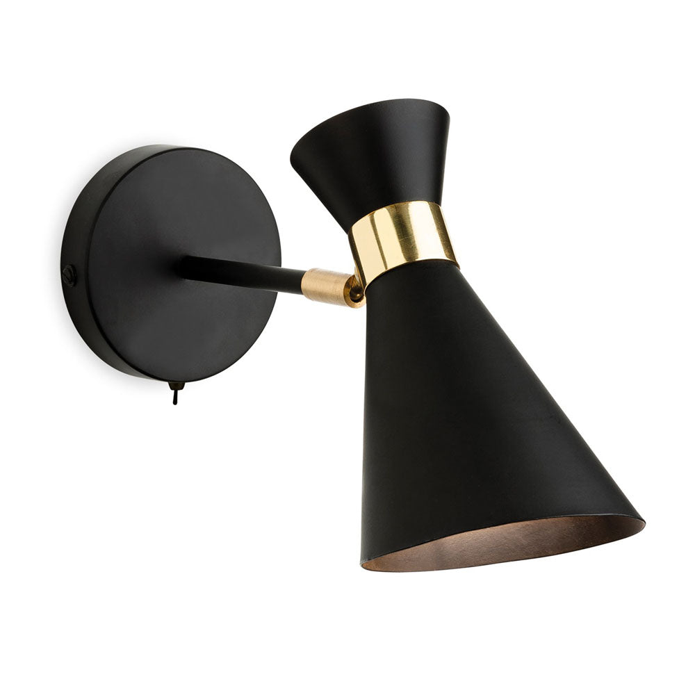 Firstlight 7679BK Ohio Wall Light