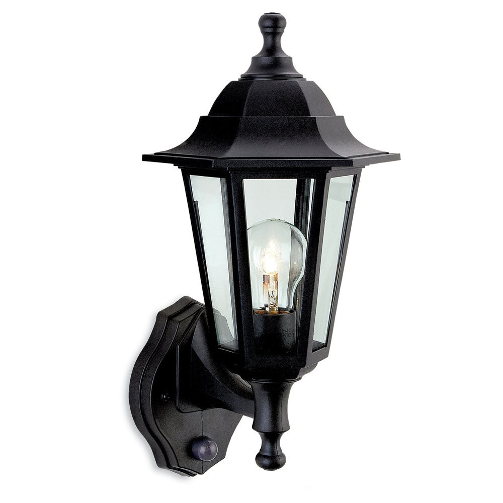 Firstlight Malmo 8401BK PIR Wall Lantern