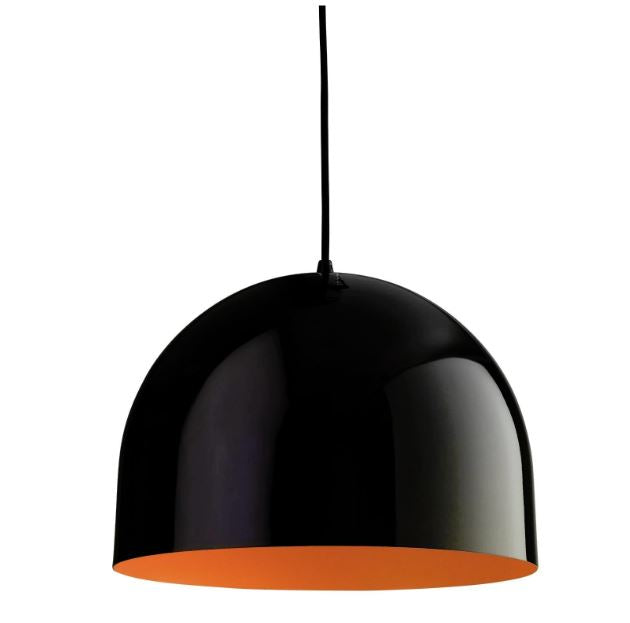 Firstlight House Pendant Light (Black/Orange)