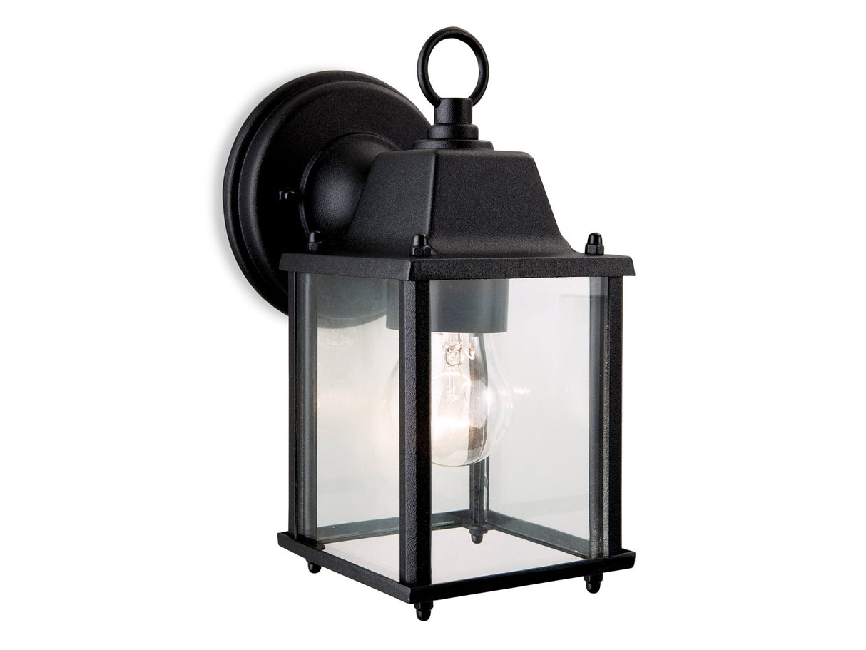 Firstlight Coach Garden Wall Lantern (Black)