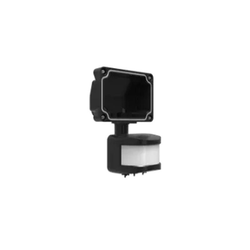 Ansell Telic Floodlight PIR Black IP65
