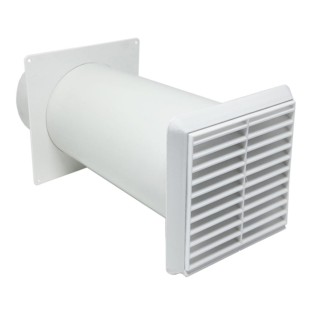 Nuaire Cyfan 6" Wall Kit (White)