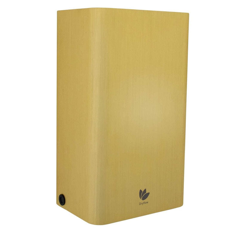 Dryflow Vistosa HDDFVI-BRS Hand Dryer with Hepa Filter - Brass