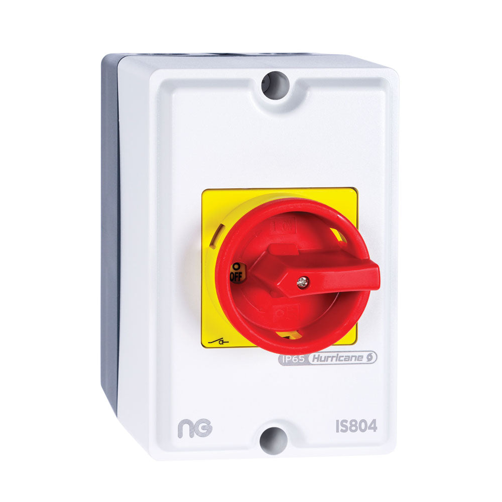 Niglon IS804 Rotary Isolator Insulated 80A 4 Pole