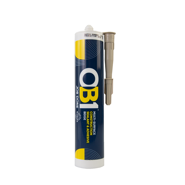 Unicrimp OB1SCS290BE OB1 Sealant + Adhesive - Beige