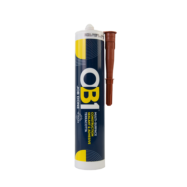 Unicrimp OB1SCS290T OB1 Sealant + Adhesive - Terracotta