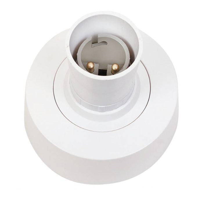 Click PRC015 Batten Lampholder Loop in With ST Skirt