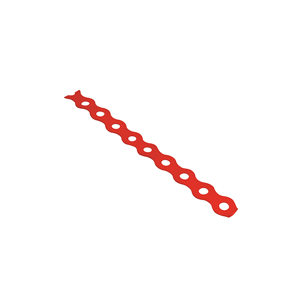 Unicrimp QARB12R 12MM Band 10M-Red