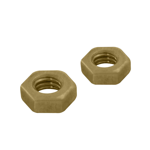 Unicrimp QBFNM4 100 x BRASS FULNUTM4