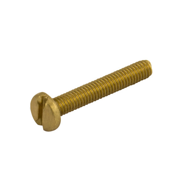 Unicrimp QMS4-8B M4X8 Brass Pan Head Screw