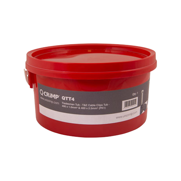 Unicrimp QTT4 Trade Tub Cable Clips